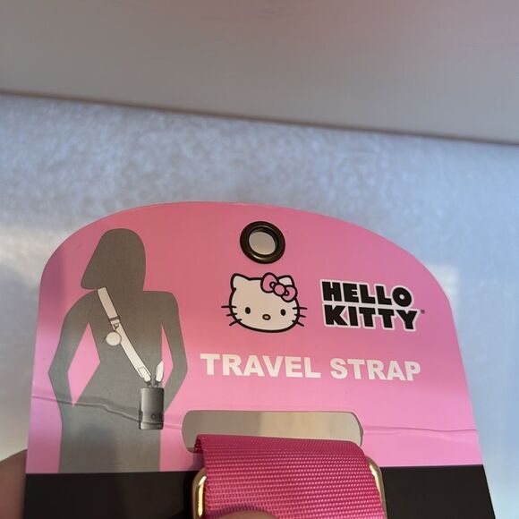 Hello Kitty Sanrio Phone Holder Pink Travel Strap With Coin Zip Purse - Picture 2 of 16